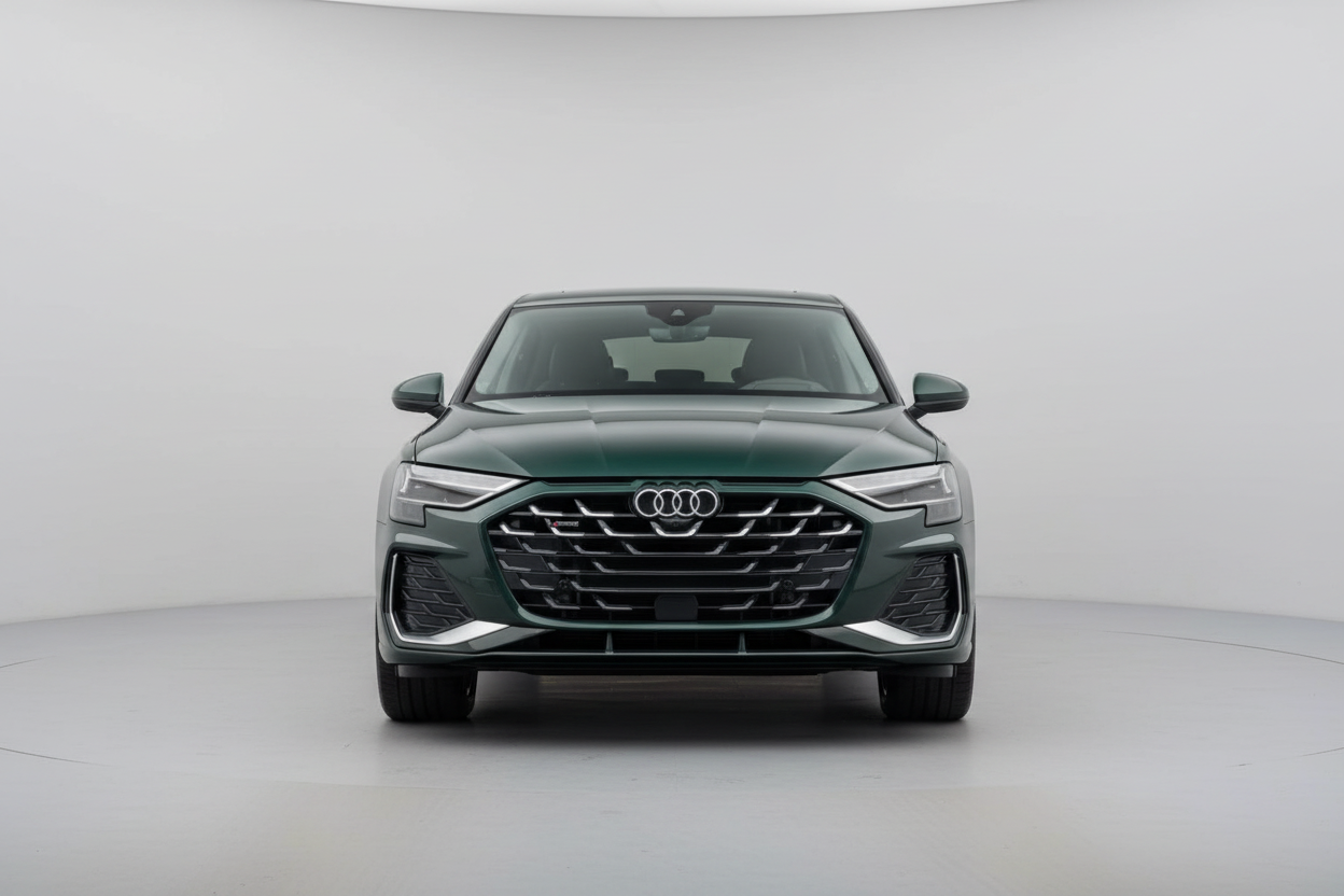 Rent Audi A3 L S-Line 2025 Green 22430 U - LUX VIP CAR RENTAL LLC