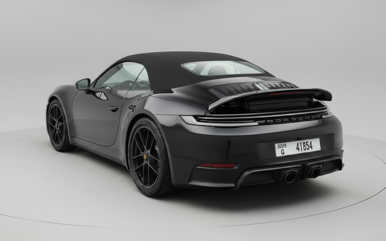 Rent Porsche GTS 911 Convertible 2025 Black 41854G or similar
