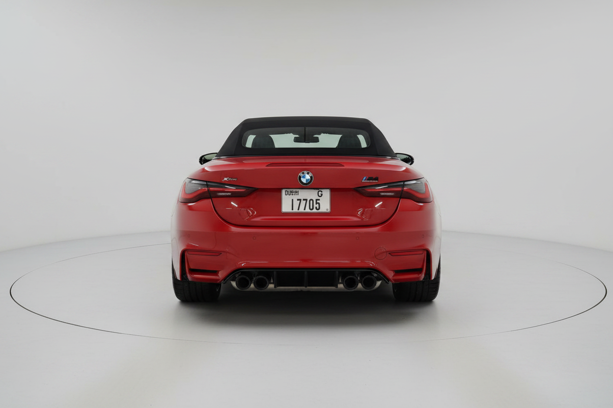 Rent BMW M4 Competition Convertible 2024 Red 17705 G or similar