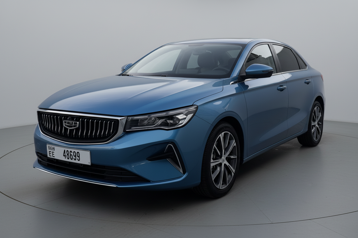 Rent Geely Emgrand 2024 Blue 48699 EE or similar