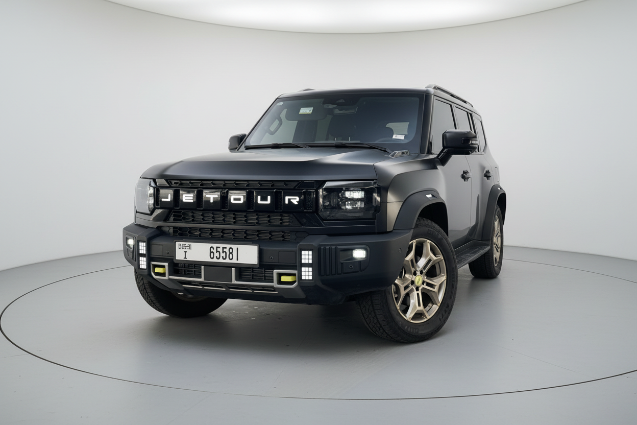 Rent Jetour T2 2025 Black Matt 65581 I or similar