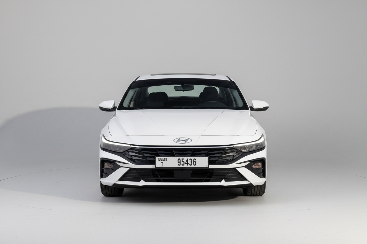 Rent Hyundai Elantra 2025 White 61907 I or similar