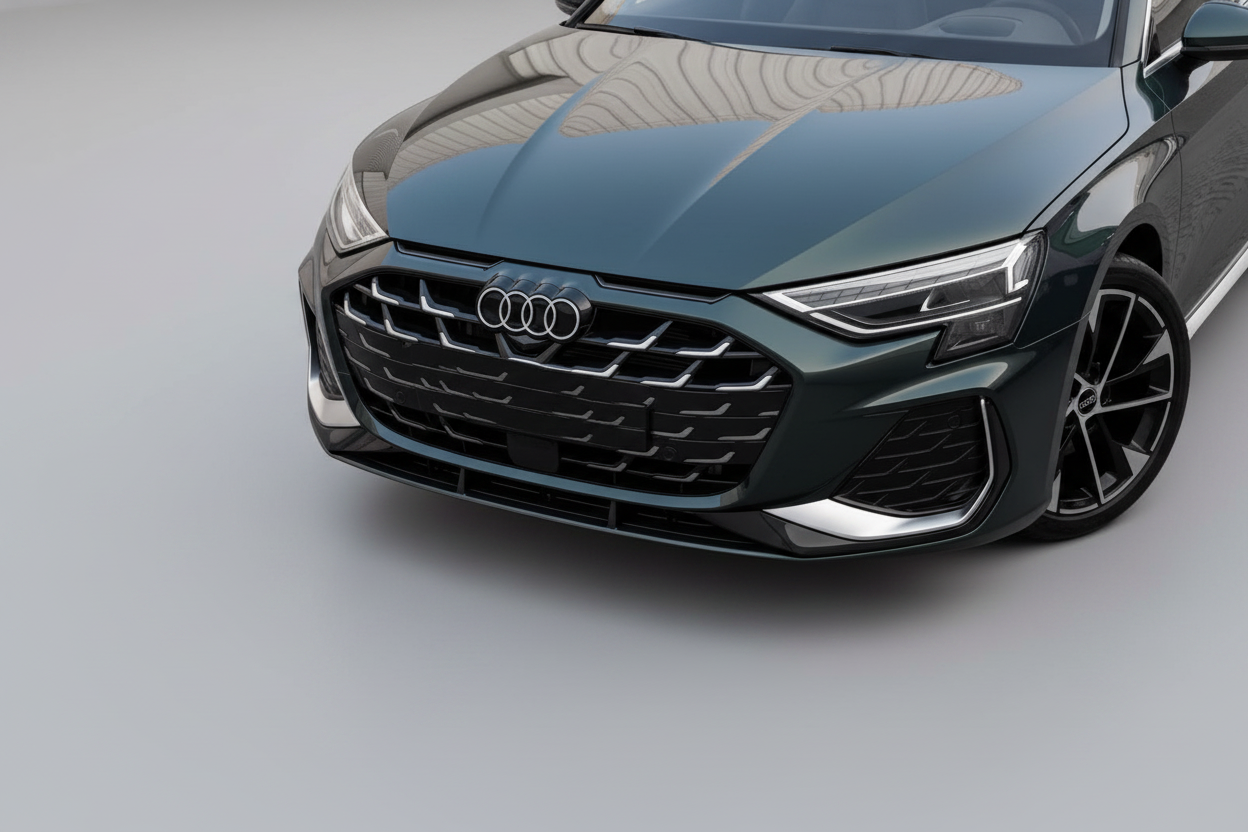 Rent Audi A3 L S-Line 2025 Green 22430 U - LUX VIP CAR RENTAL LLC