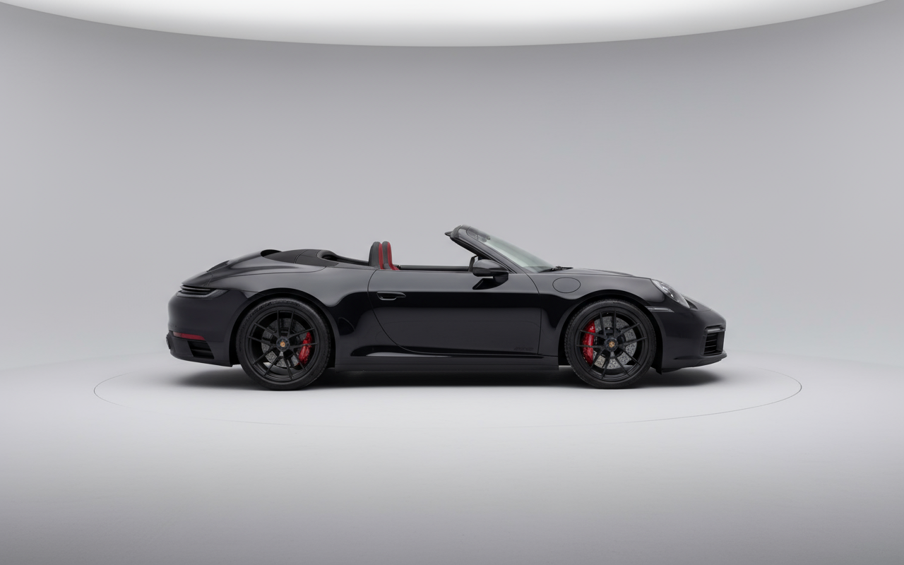 Rent Porsche GTS 911 Convertible 2025 Black 41854G or similar