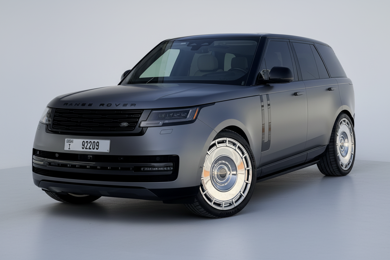 Rent Range Rover Vogue 2025 Gray 92209 I or similar