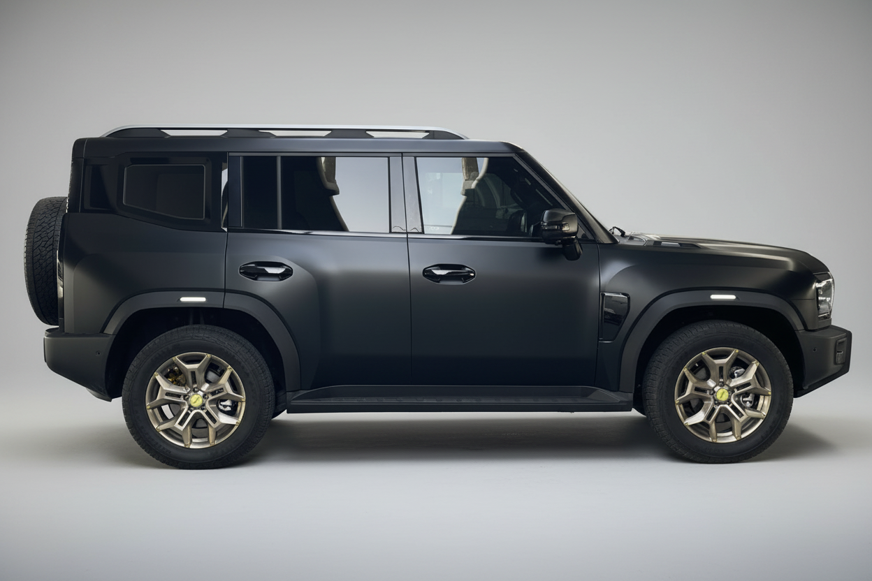 Rent Jetour T2 2025 Black Matt 65581 I or similar