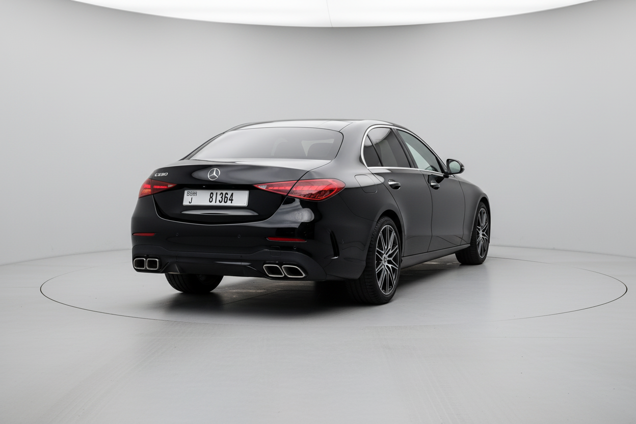 Rent Mercedes-Benz C 300 AMG Plus 2024 Black 81364 J or similar
