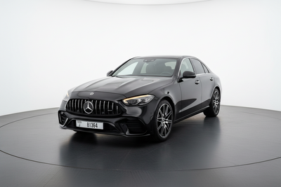 Rent Mercedes-Benz C 300 AMG Plus 2024 Black 81364 J or similar