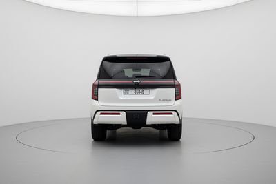 Rent Nissan Patrol Platinum 2026 White 35849 DD or similar