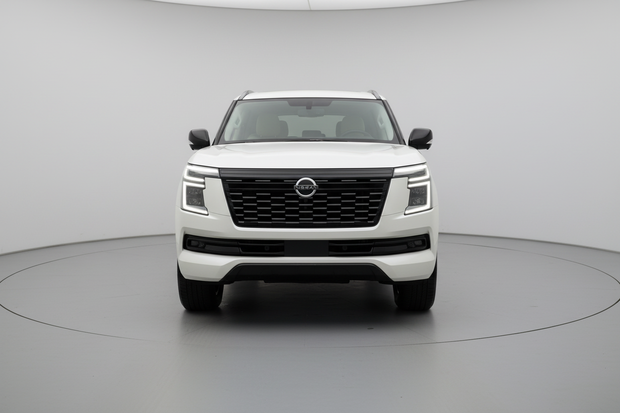 Rent Nissan Patrol Platinum 2026 White 35849 DD or similar