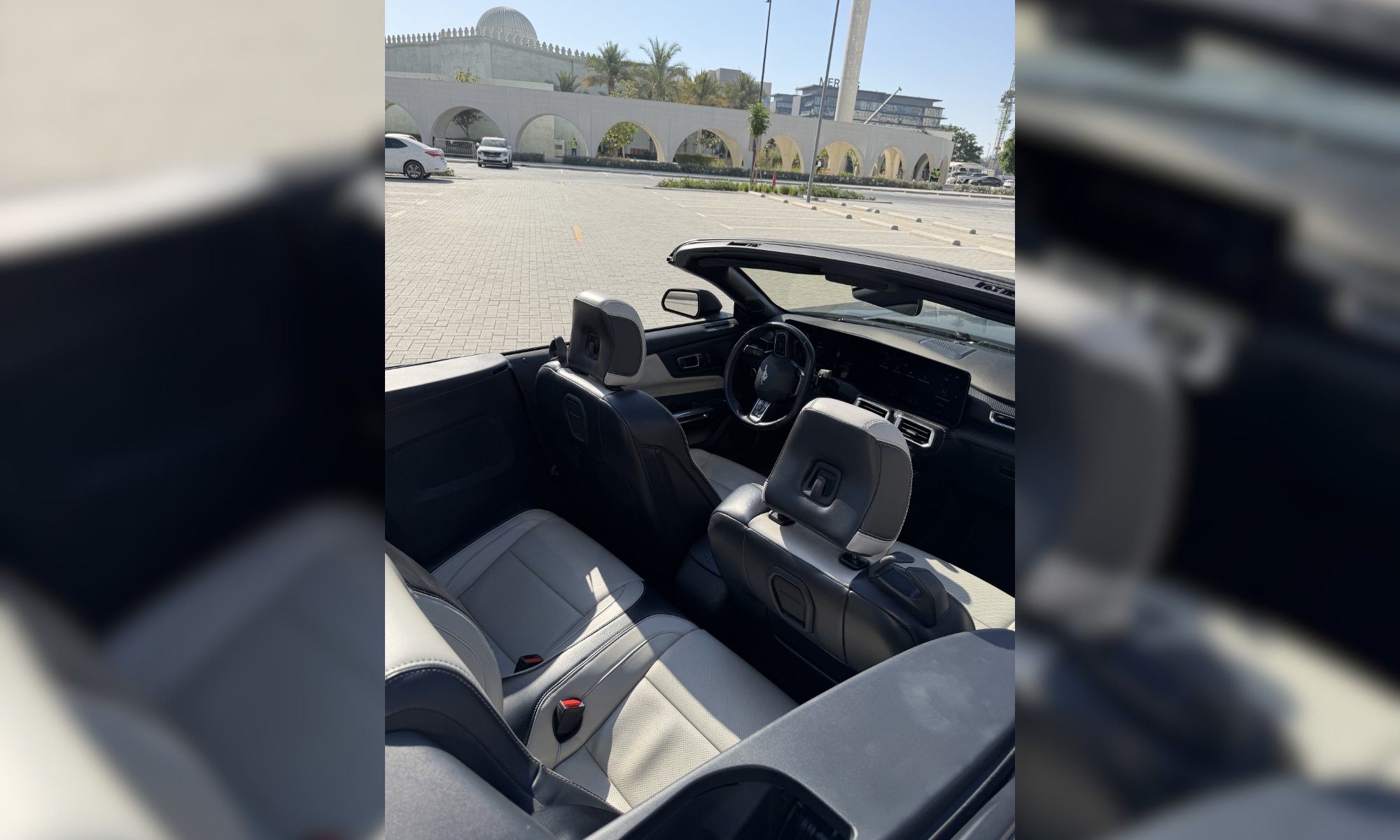 Rent Mustang Convertible 2024 Black 29349 K or similar