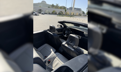 Rent Mustang Convertible 2024 Black 29349 K or similar