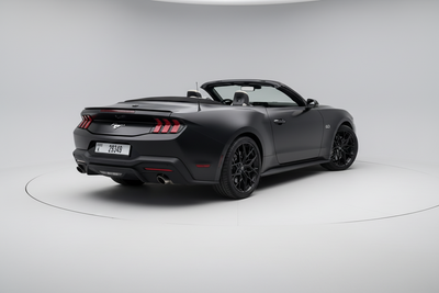 Rent Mustang Convertible 2024 Black 29349 K or similar
