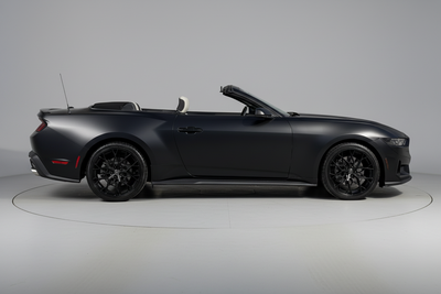 Rent Mustang Convertible 2024 Black 29349 K or similar