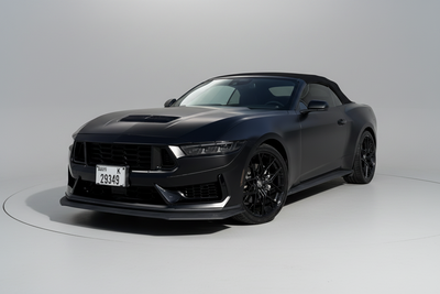 Rent Mustang Convertible 2024 Black 29349 K or similar