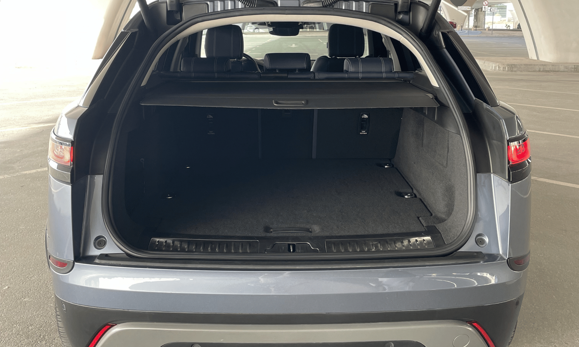 Rent Range Rover Velar 2025 Light Blue 82321 T or similar