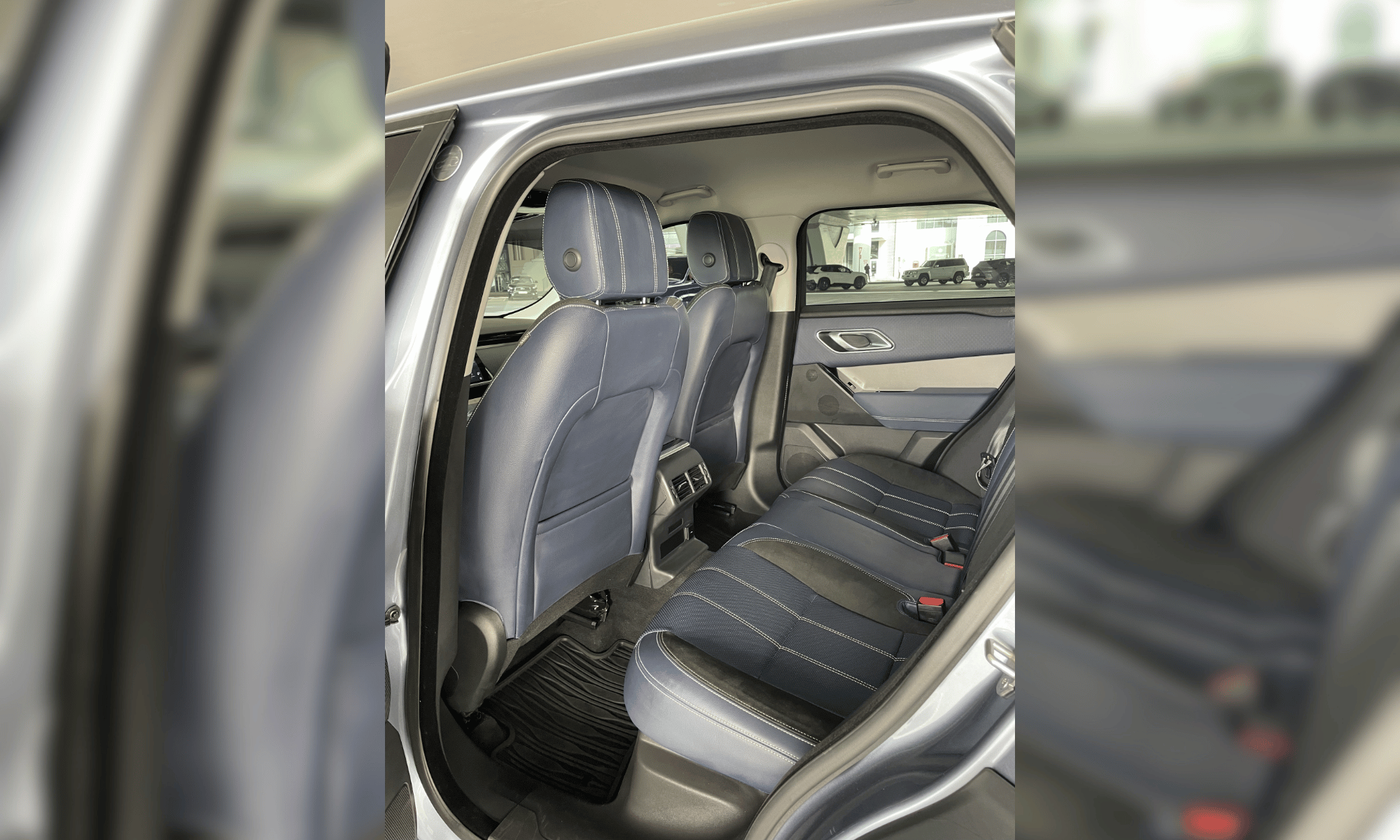 Rent Range Rover Velar 2025 Light Blue 82321 T or similar