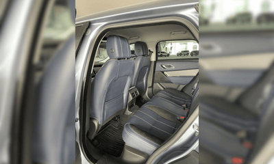 Rent Range Rover Velar 2025 Light Blue 82321 T or similar
