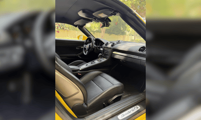 Rent Porsche 718 Boxter GTS Convertible 2024 Yellow 60718 I or similar