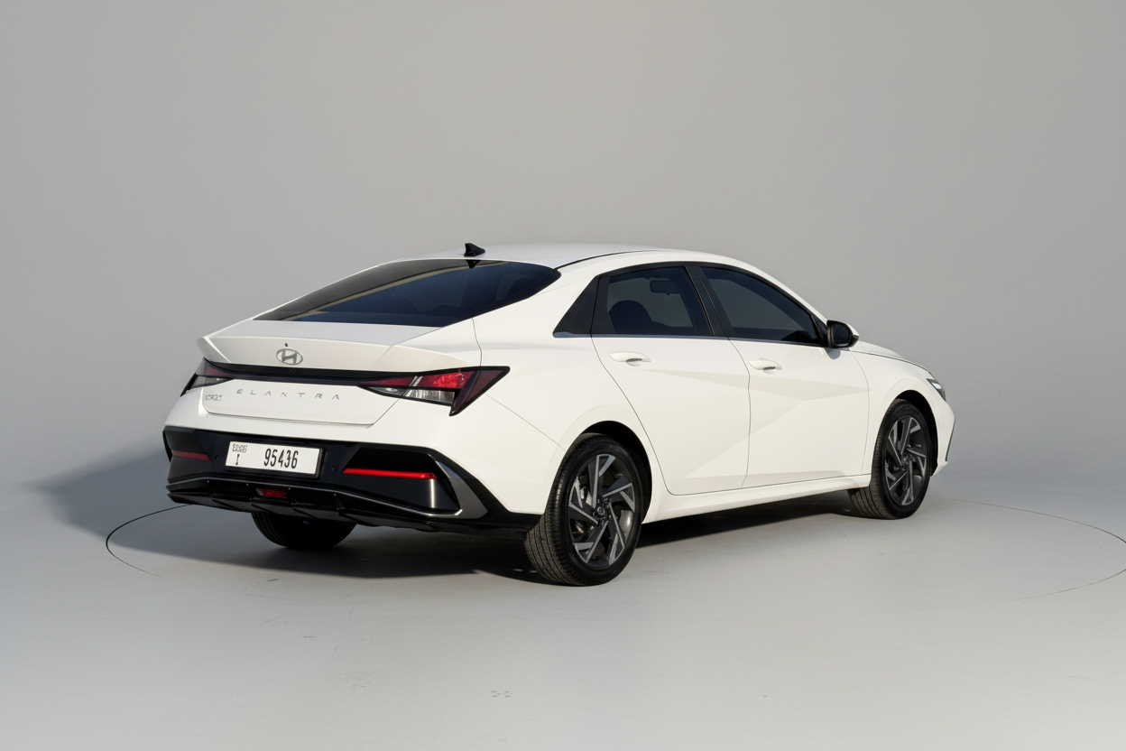 Rent Hyundai Elantra 2025 White 61907 I or similar