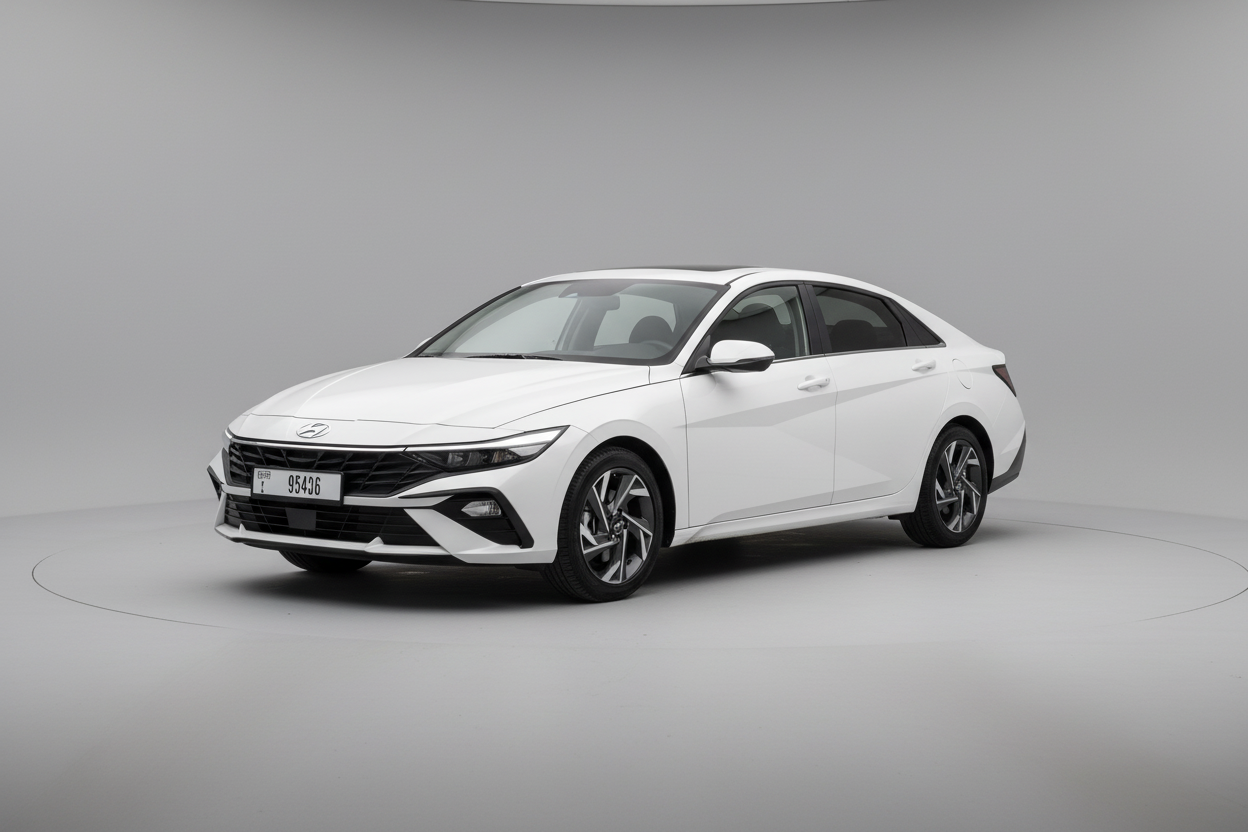 Rent Hyundai Elantra 2025 White 61907 I or similar