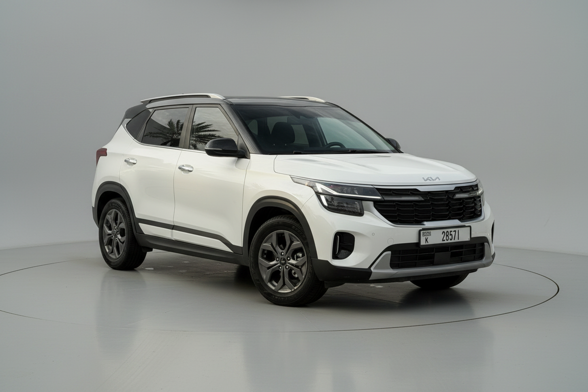 Rent Kia Seltos 2025 White 28571 K or similar